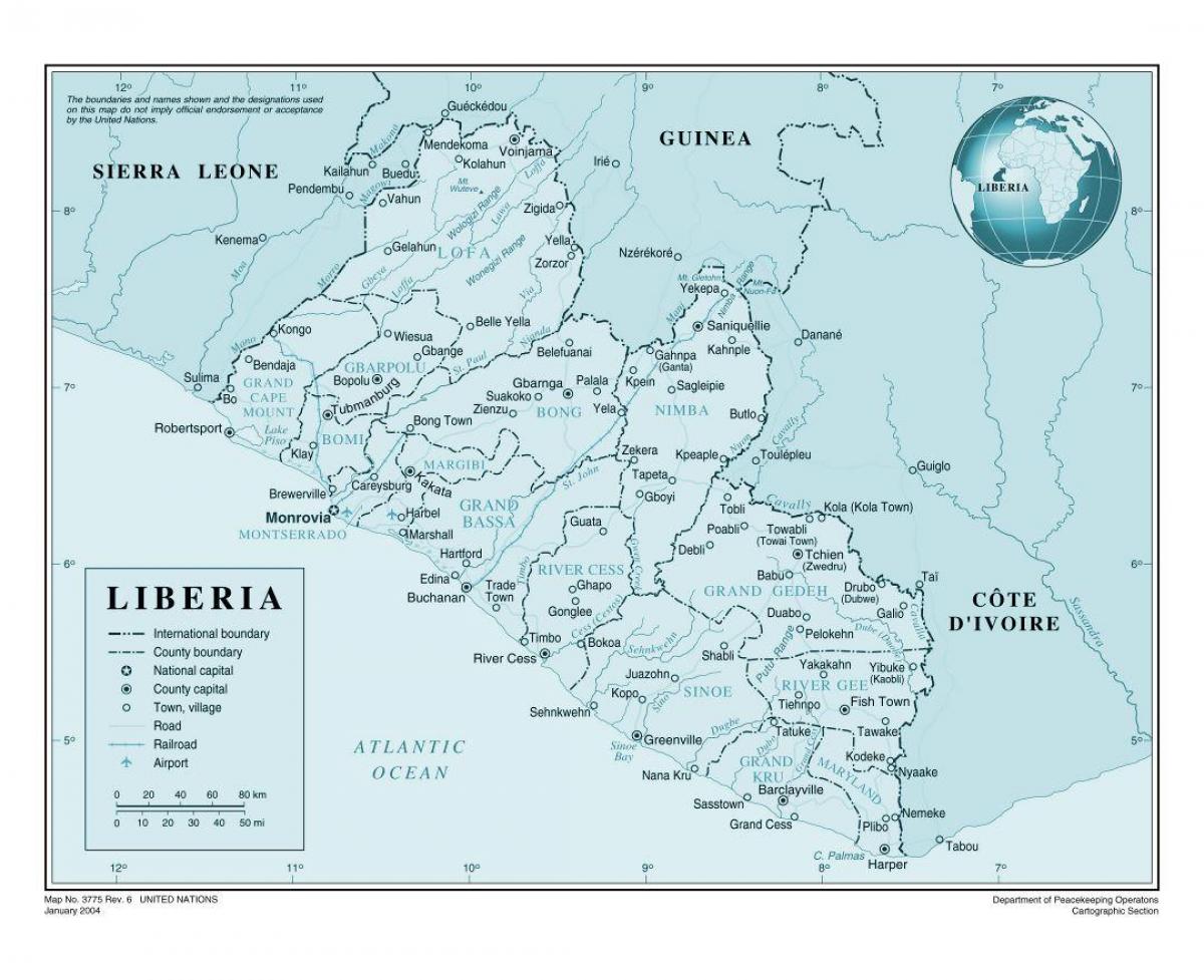 kart hava limanı Liberiya 
