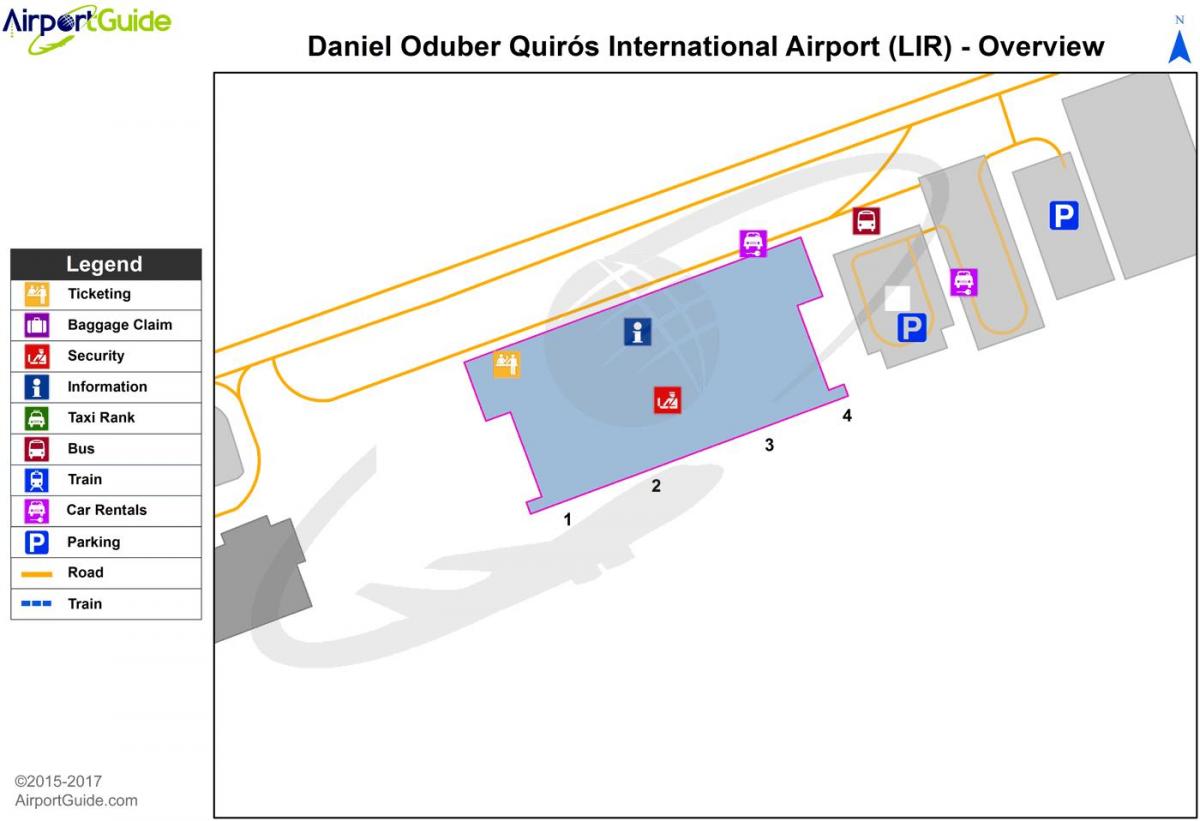 kart hava limanında terminal Liberiyada 